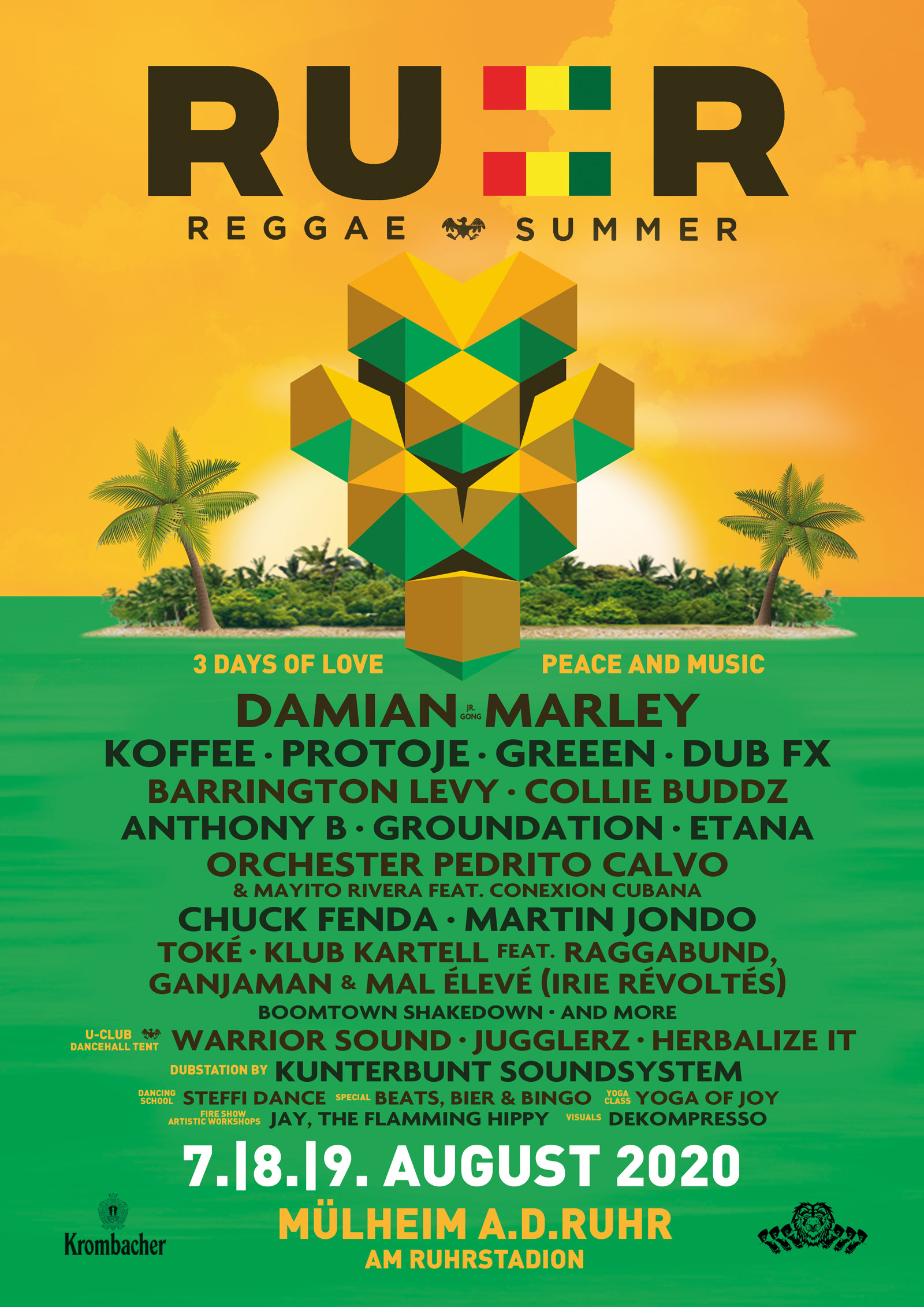 Home Ruhr Reggae Summer 3 Days of Love, Peace & Music