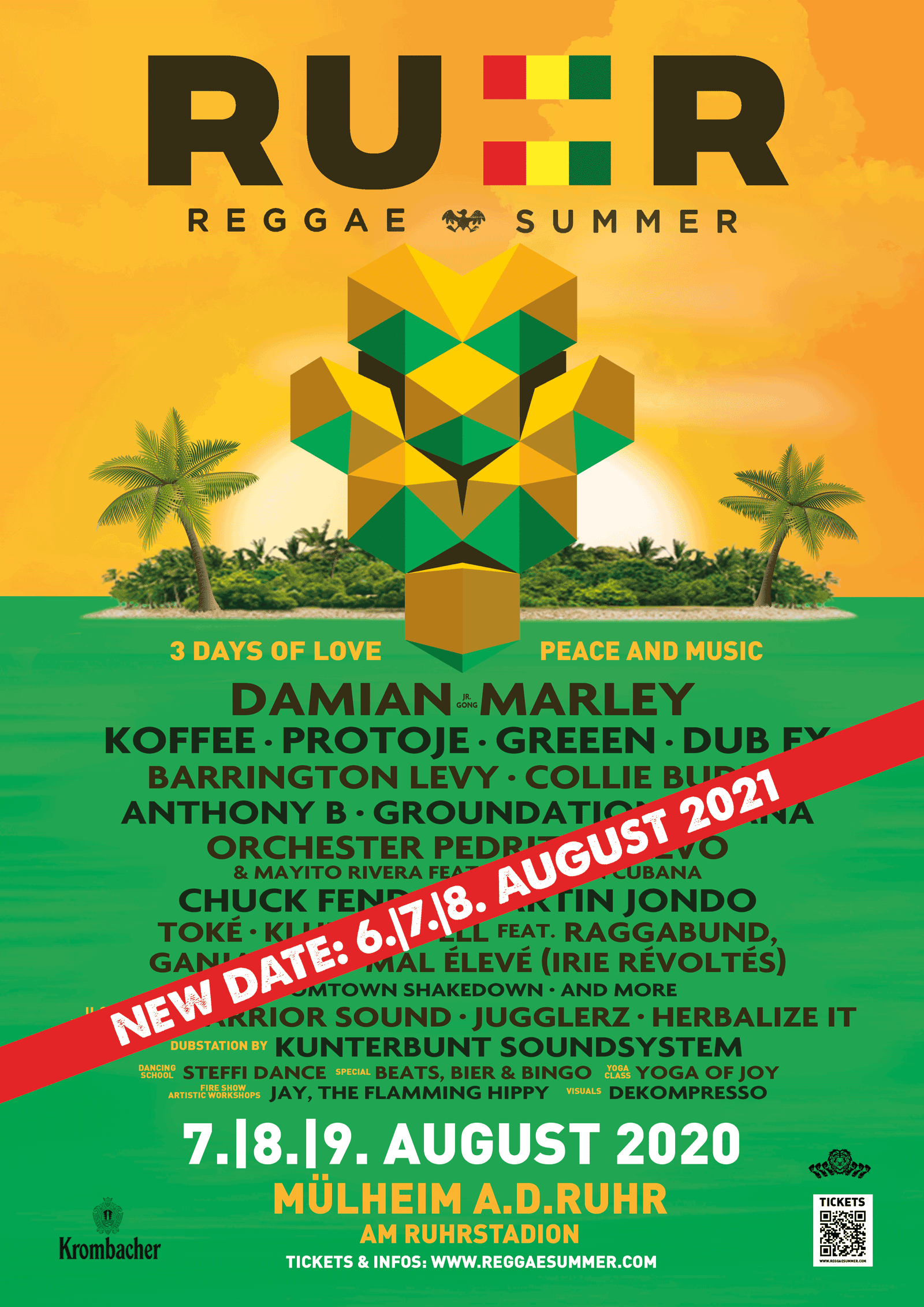 Home Ruhr Reggae Summer 3 Days Of Love Peace Music